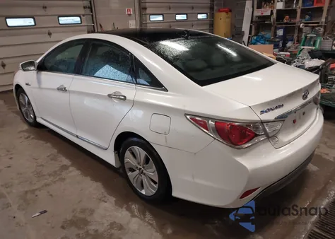 2015 Hyundai Sonata Hybrid Limited из США, поврежденный, VIN KMHEC4A48FA128264